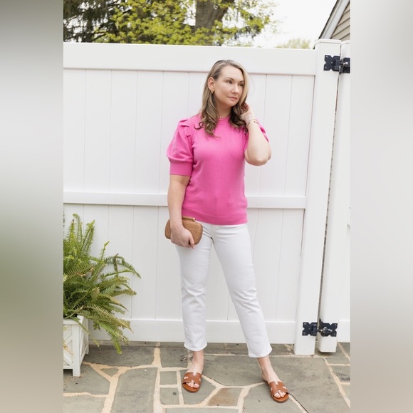 NWT Madewell The Petite Curvy Perfect Vintage Jean in Tile White - Picture 7 of 7